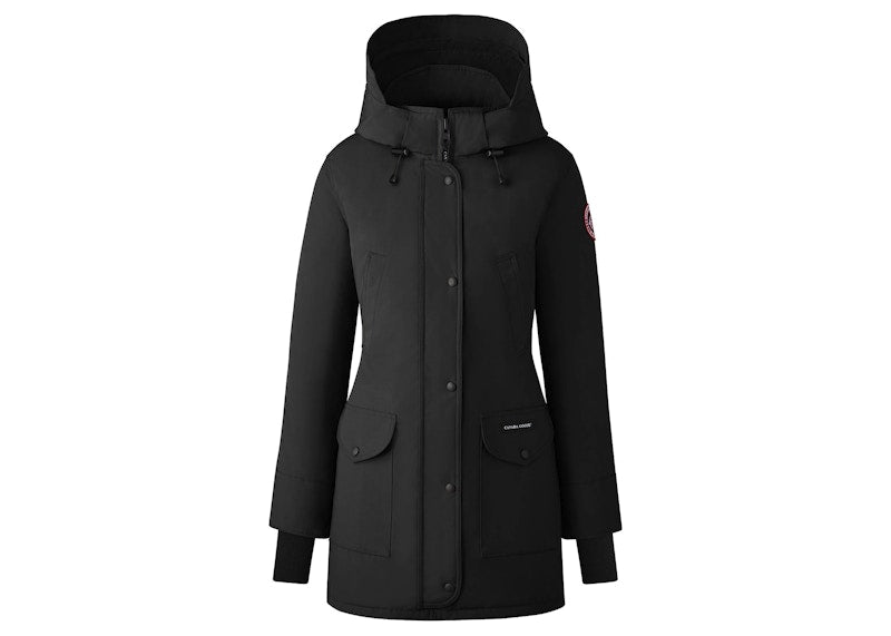 Canada Goose Women's Trillium Parka Heritage Jacket (Classic Fit) Black