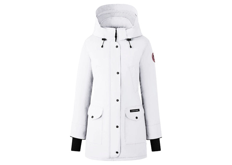 Canada Goose Women's Trillium Parka Heritage Jacket (Classic Fit) North Star White