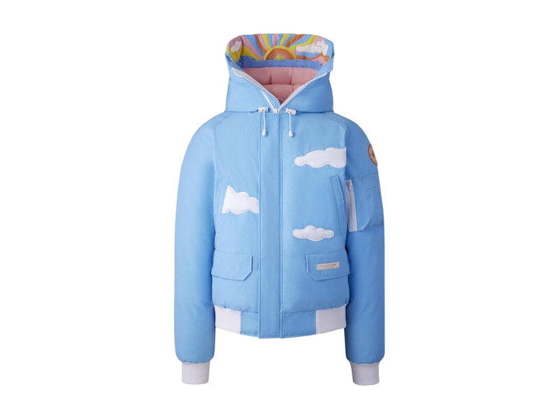 Canada Goose x Mira Mikati Bright Sky Chiliwack Bomber Jacket Blue