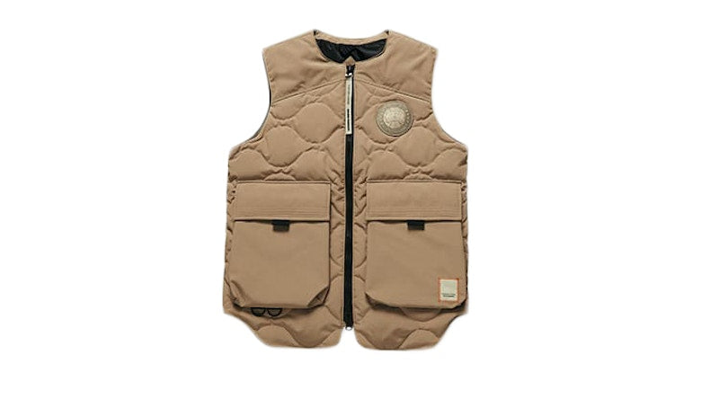 Canada Goose x NBA x Salehe Bembury Vest Tan