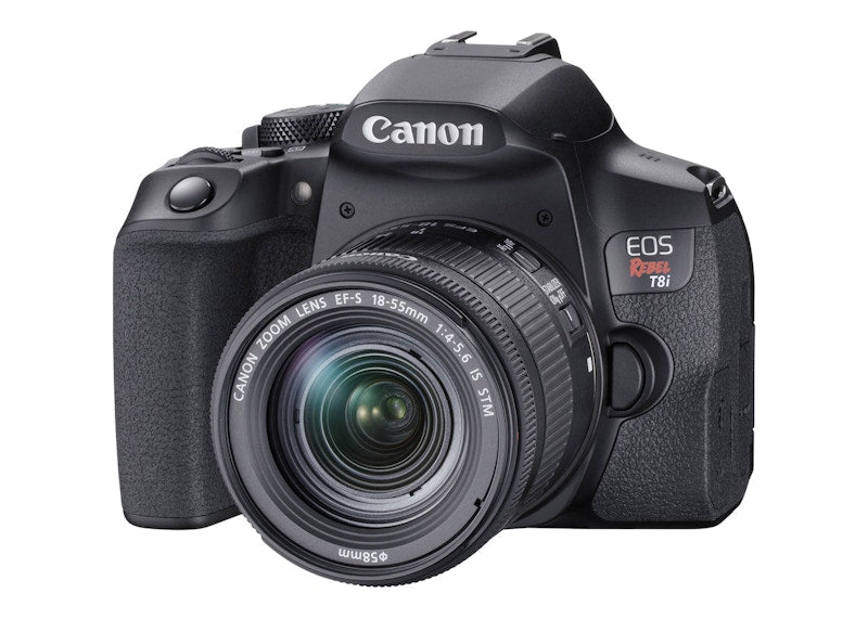 Canon EOS Rebel T8i Digital SLR Camera with EF-S 18-55mm IS STM Lens 3924C002