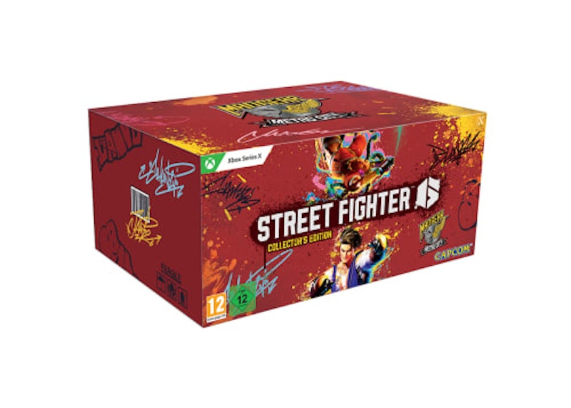 Capcom XBX Street Fighter 6 Collector's Edition Video Game Bundle