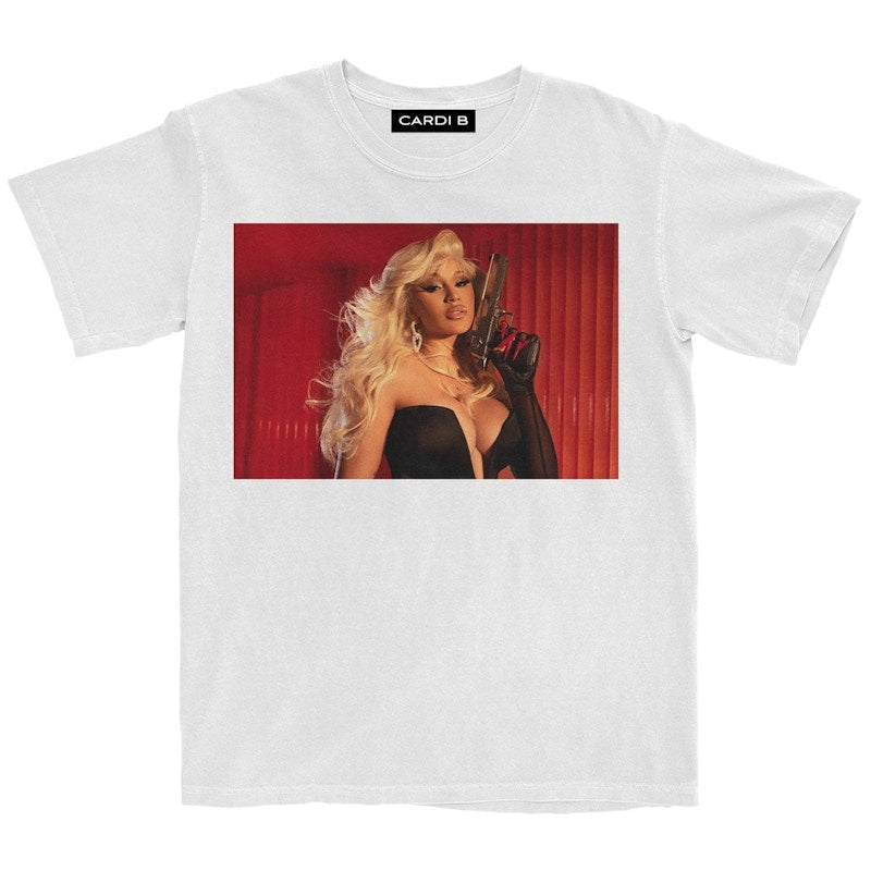 Cardi B WAP Movie T-shirt White
