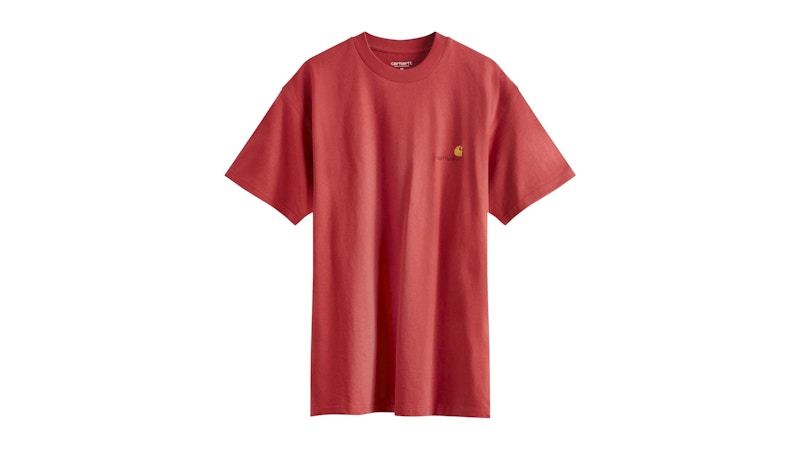 Carhartt WIP American Script T-shirt Tuscany