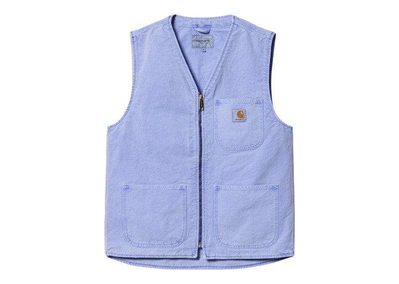 Carhartt WIP Arbor Dearborn Canvas 12oz Vest Icy Water