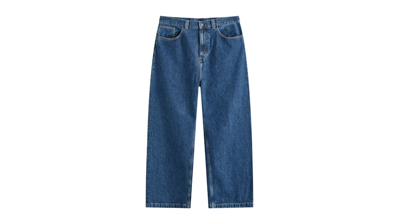 Carhartt WIP Brandon Loose Straight Jeans Blue Stone Washed