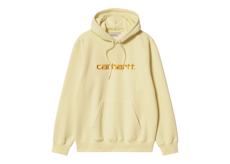 Carhartt WIP Carhartt Hooded Sweatshirt Soft Yellow/Popsicle