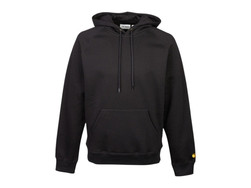 Carhartt WIP Chase Fleece Hood Sweatshirt Black