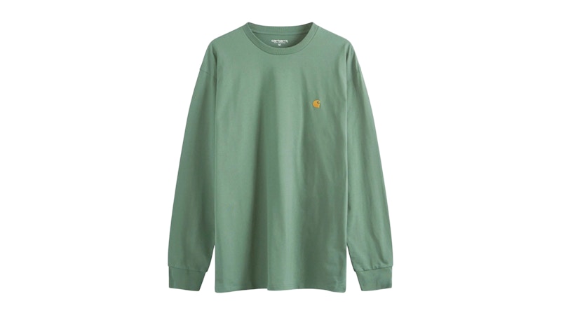 Carhartt WIP Chase Long Sleeve T-shirt Duck Green/Gold