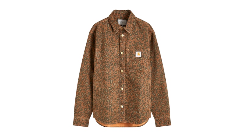 Carhartt WIP Conro Shirt Jacket Leo Camo