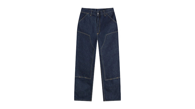 Carhartt WIP Denim Double Knee Pant Blue Rinsed