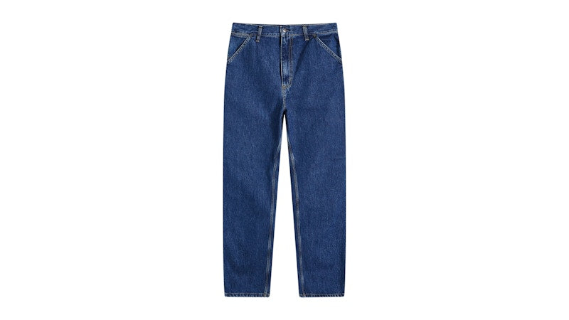 Carhartt WIP Denim Single Knee Pant Blue Stone Washed