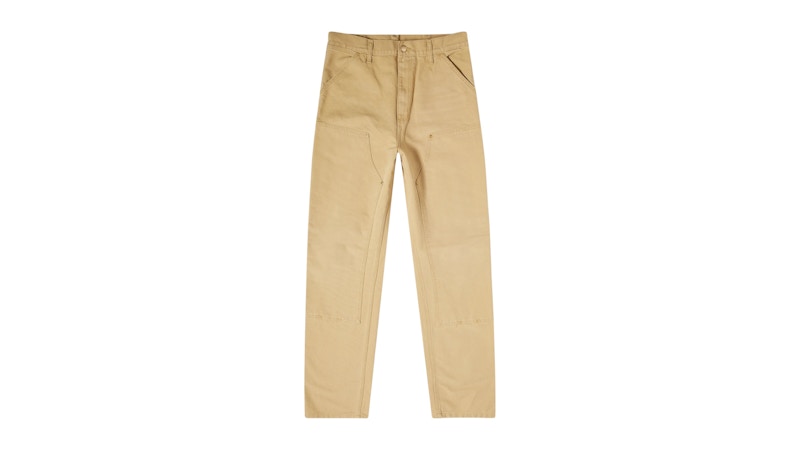 Carhartt WIP Double Knee Pants Bourbon Aged Canvas