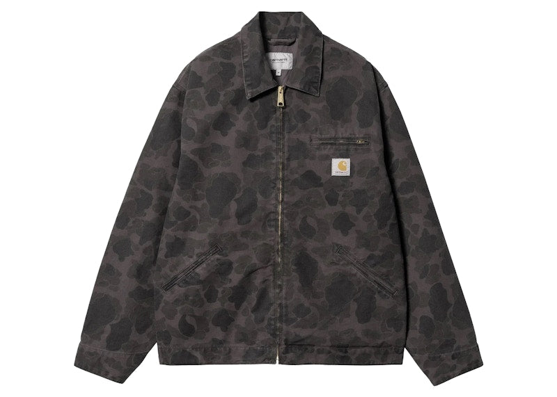 Carhartt WIP Duck Camo Detroit Jacket Green/Graphite