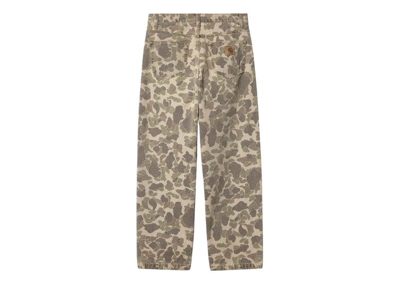 Carhartt WIP Duck Camo Landon Pant Bleached Black