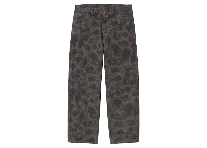 Carhartt WIP Duck Camo Single Knee Pant Green/Graphite