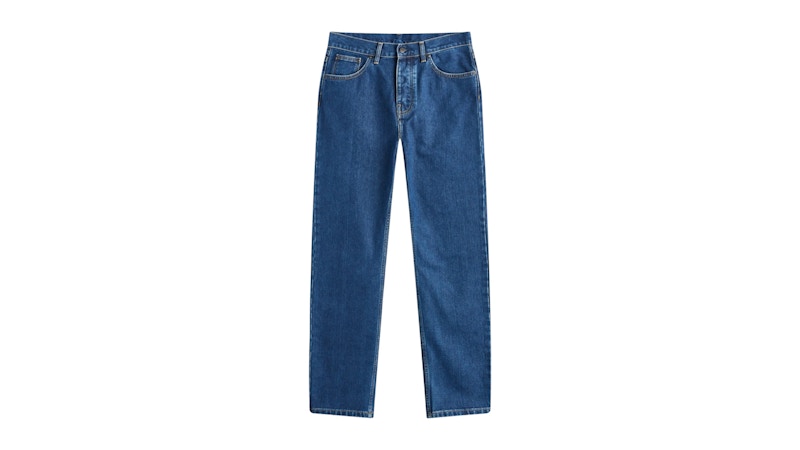 Carhartt WIP Newel Relaxed Tapered Jeans Blue Stone Washed