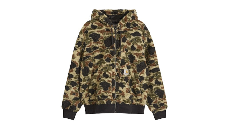 Carhartt WIP OG Active Liner Jacket Green Duck Camo Jacquard