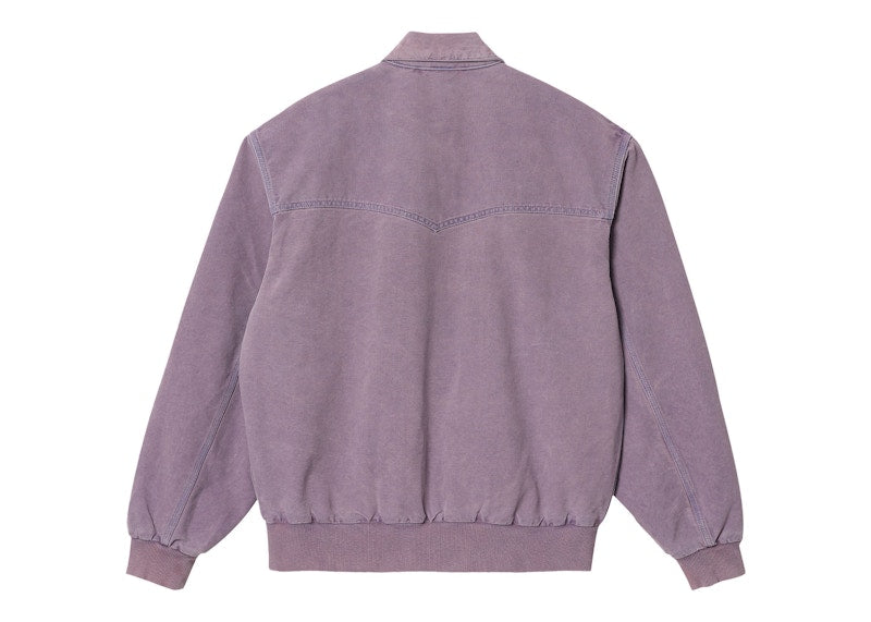 Carhartt WIP OG Santa Fe Dearborn Canvas 12oz Jacket Razzmic (Faded)