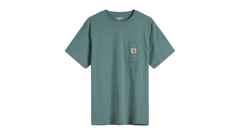 Carhartt WIP Pocket T-shirt Silver Pine