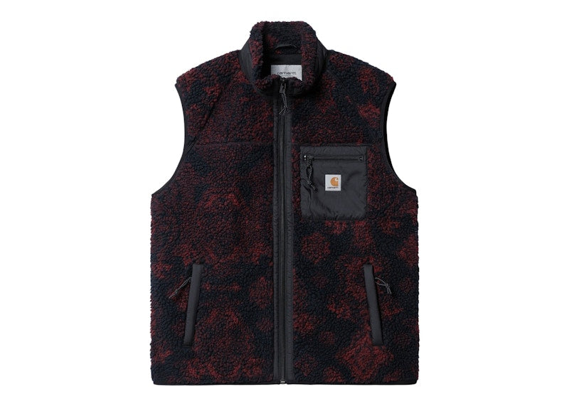 Carhartt WIP Prentis Liner Vest Dark Navy Verse Jacquard