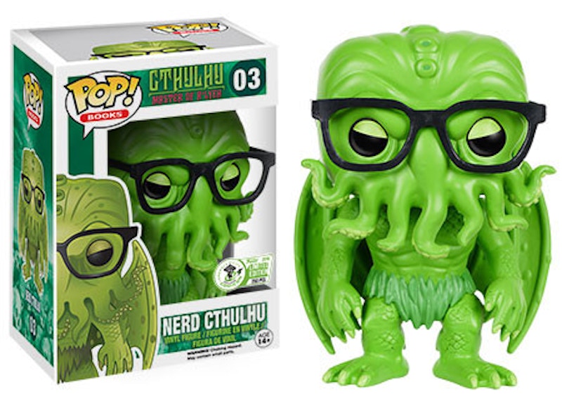 Funko Pop! Books Cthulhu (Nerd) Emerald City Comic Con Exclusive Figure #03