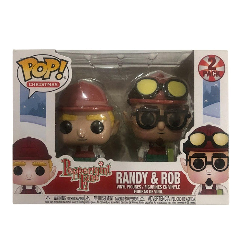 Funko Pop! Christmas Peppermint Lane Randy & Rob 2 Pack