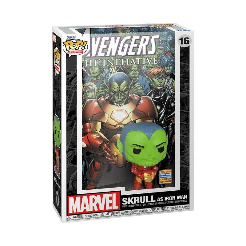 Funko Pop! Comic Covers Action Comics Skrull as Iron Man Wondrous Convention Exclusive Figure #15