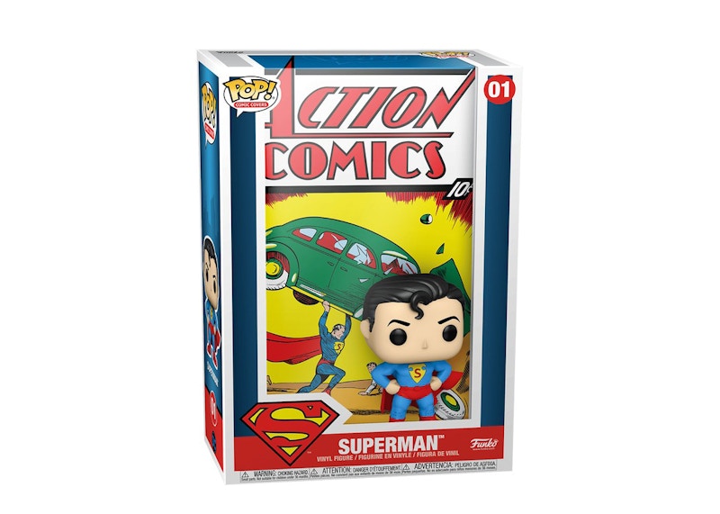 Funko Pop! Comic Covers Action Comics Superman Figure #1