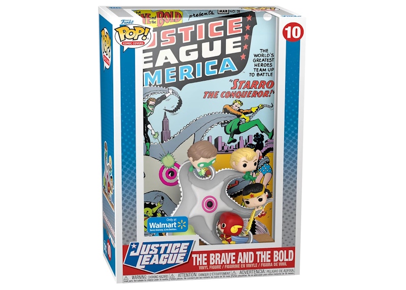 Funko Pop! Comic Covers DC Justice League The Brave and The Bold Walmart Exclusive Figure #10