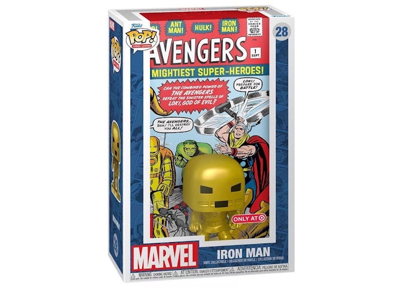 Funko Pop! Comic Covers Marvel Iron Man Target Exclusive Figure #28
