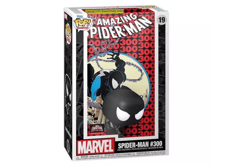 Funko Pop! Comic Covers Marvel Spider-Man #300 Target-Con Exclusive Figure #19