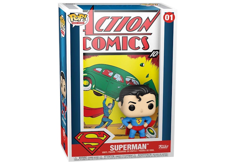 Funko Pop! Comic Covers Superman Figure #01