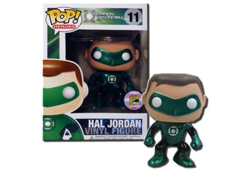 Funko Pop! DC Green Lantern Hal Jordan (Metallic) SDCC Figure #11