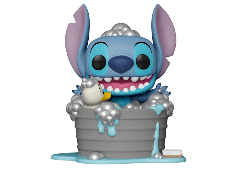 Funko Pop! Deluxe Disney Lilo & Stitch in Bathtub 2022 Hot Topic Expo Exclusive Figure #1252