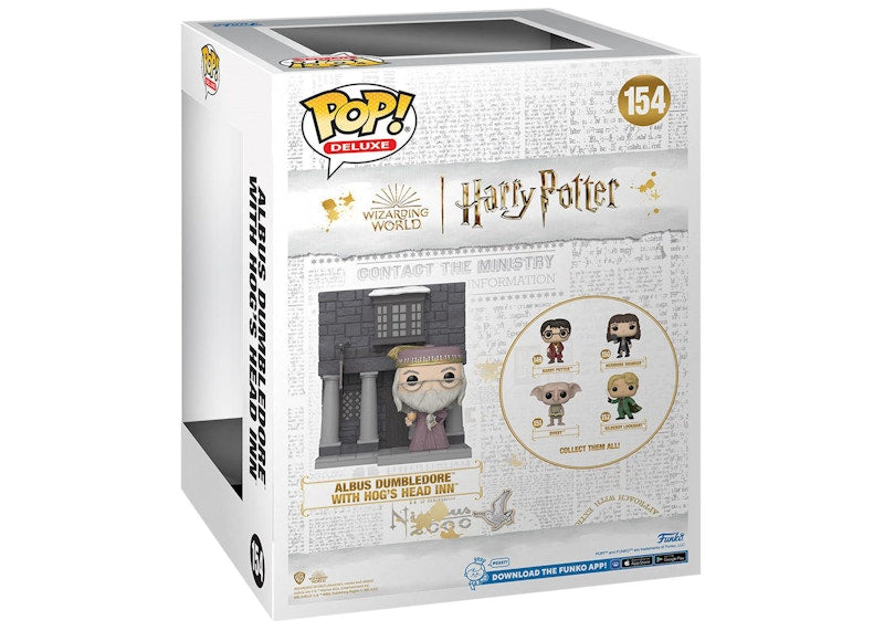 Funko Pop! Deluxe Harry Potter Albus Dumbledore with Hog's Head Inn Figure #154