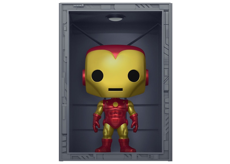 Funko Pop! Deluxe Marvel Hall of Armor: Iron Man Model 4 PX Previews Exclusive Figure #1036