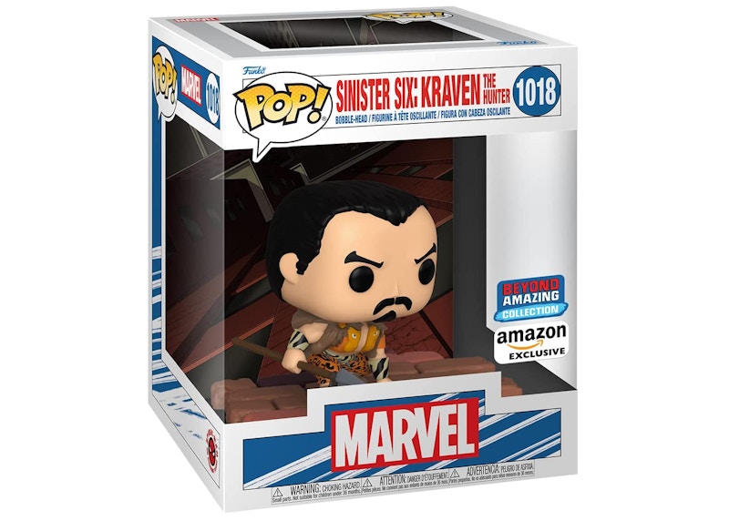 Funko Pop! Deluxe Marvel Sinister Six: Kraven the Hunter Beyond Amazing Collection Amazon Exclusive Figure #1018