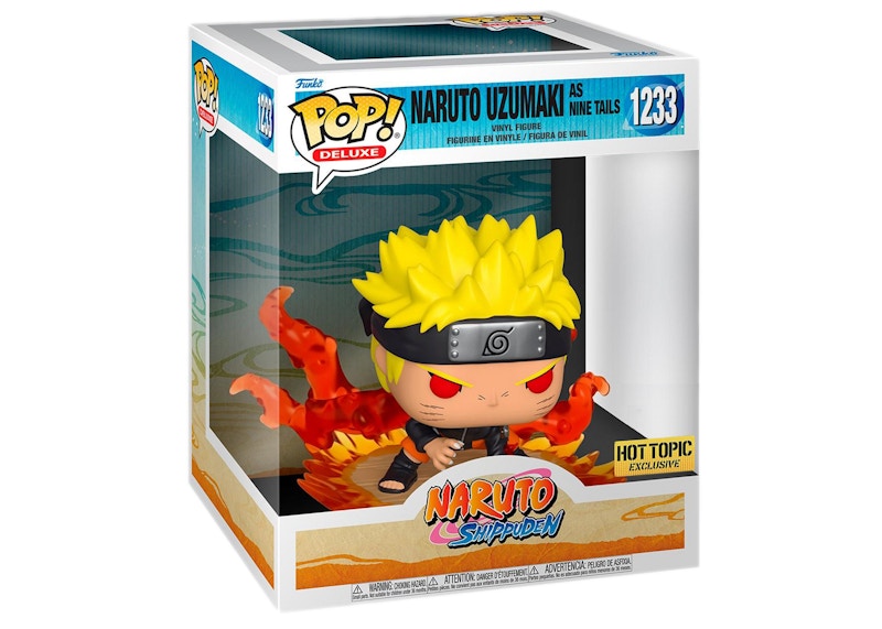 Funko Pop! Deluxe Naruto Shippuden Naruto Uzumaki as Nine Tails Hot Topic Exclusive Figure #1233