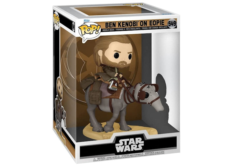 Funko Pop! Deluxe Star Wars Ben Kenobi on Eopie Figure #549
