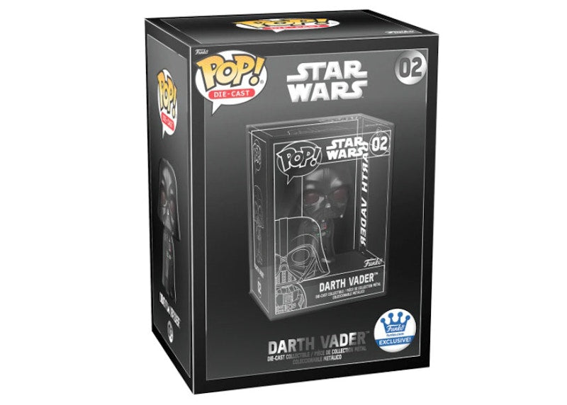 Funko Pop! Die-Cast Star Wars Darth Vader Funko Shop Exclusive Figure #02