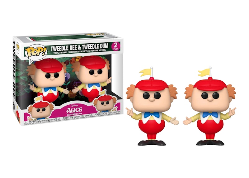 Funko Pop! Disney Alice in Wonderland Tweedle Dee & Tweedle Dum 2 Pack