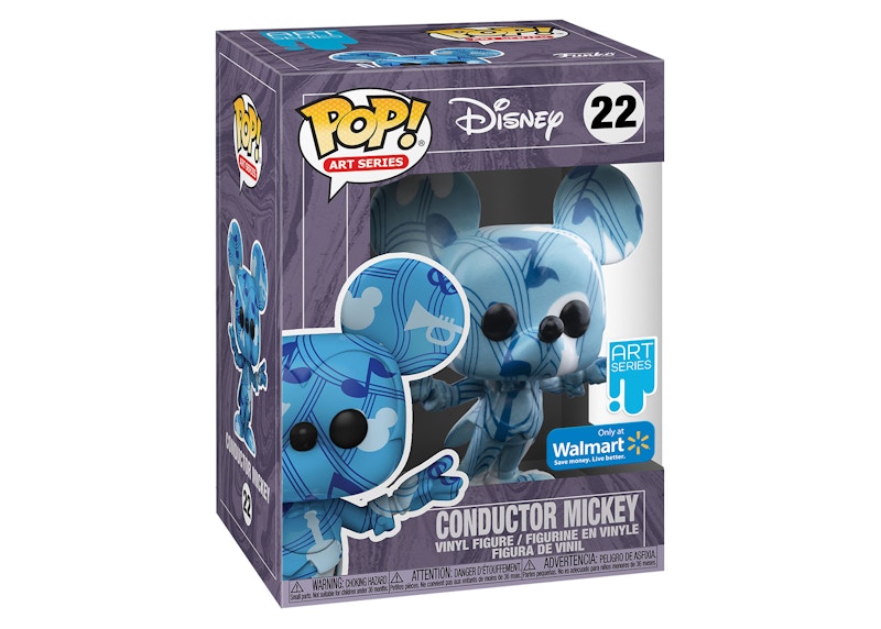 Funko Pop! Disney Artist Series Conductor Mickey Walmart Exclusive Figure #22