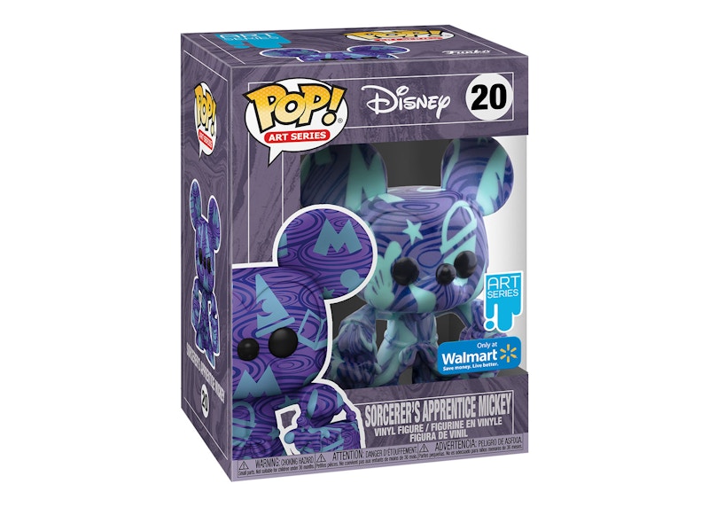 Funko Pop! Disney Artist Series Sorcerer's Apprentice Mickey Walmart Exclusive Figure #20