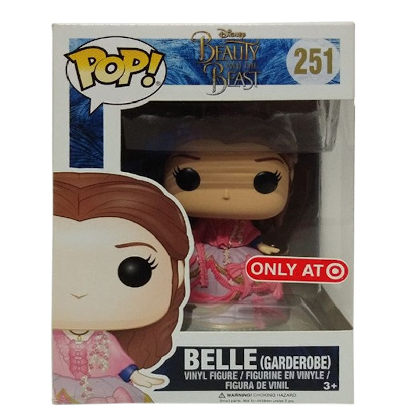 Funko Pop! Disney Beauty and the Beast Belle (Garderobe) Target Exclusive Figure #251