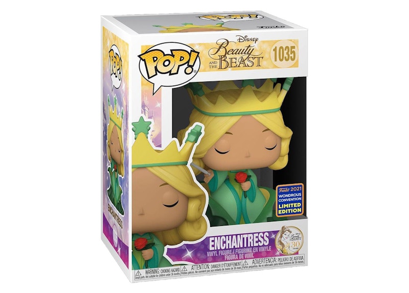 Funko Pop! Disney Beauty and the Beast Enchantress Funko Wondrous Convention Edition Figure #1035