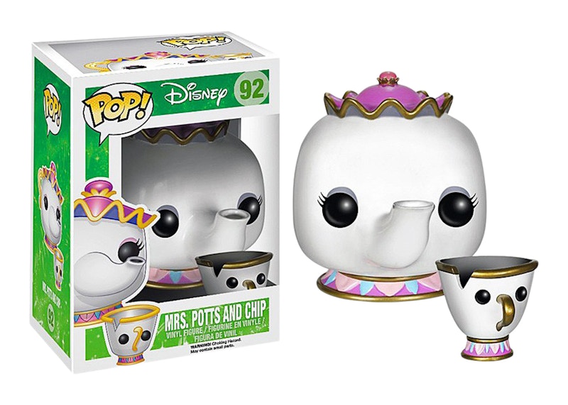 Funko Pop! Disney Beauty and the Beast Mrs. Potts and Chip Figure #92