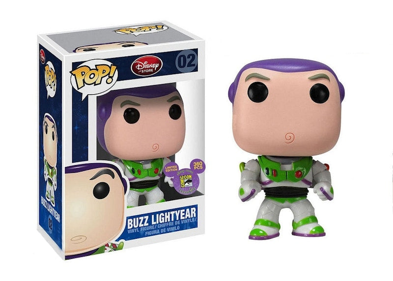 Funko Pop! Disney Buzz Lightyear (Metallic) SDCC Figure #32