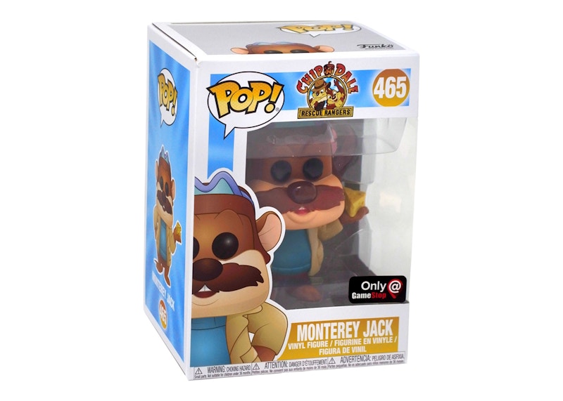 Funko Pop! Disney Chip 'n Dale Rescue Rangers Monterey Jack GameStop Exclusive Figure #465