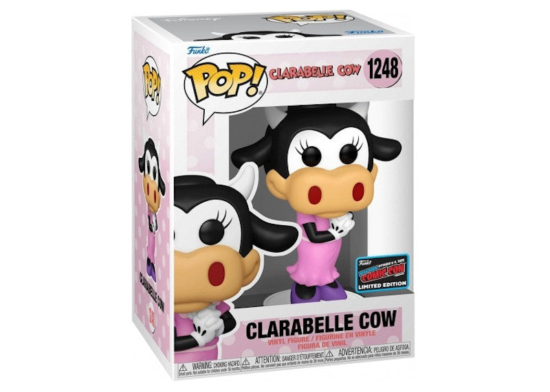 Funko Pop! Disney Clarabelle Cow 2022 NYCC Exclusive Figure #1248